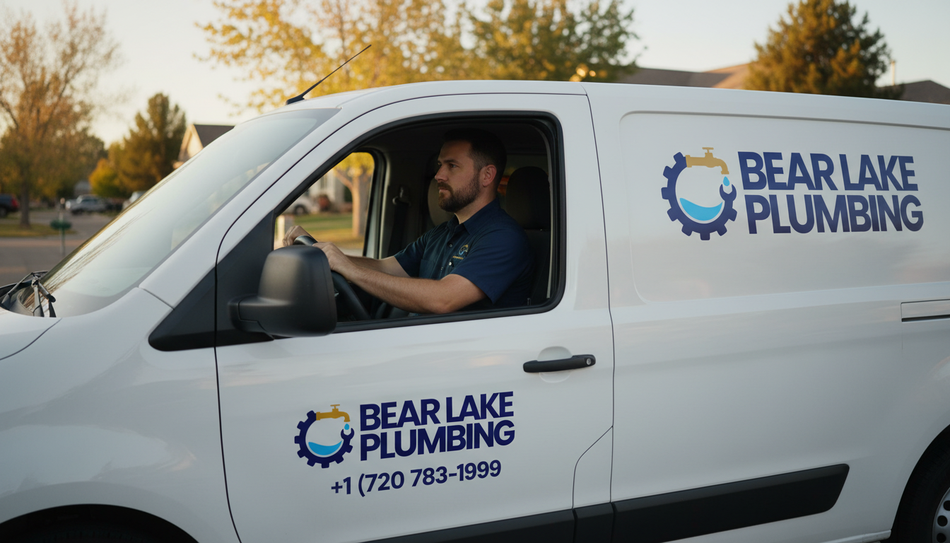 Bear Lake Plumbing Fully Equipped Service Van - Lakewood CO