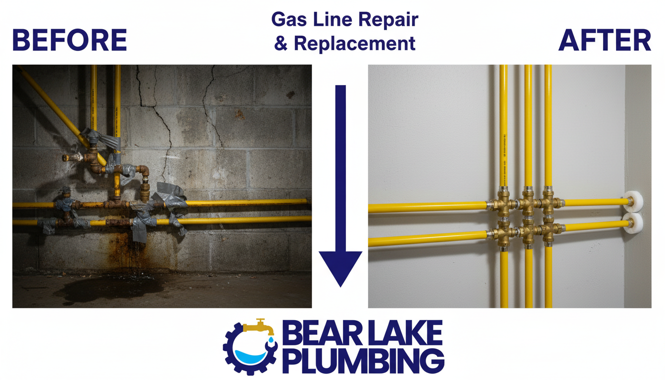 Gas Line Repair and Replacement Specialist - Bear Lake Plumbing Lakewood CO