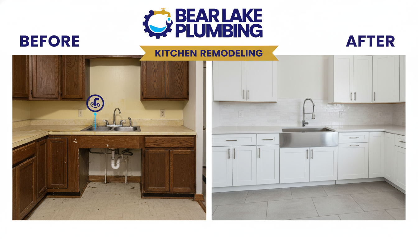 Before and After Kitchen Remodeling in Lakewood CO — Bear Lake Plumbing